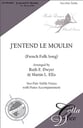J'entend le Moulin SA choral sheet music cover